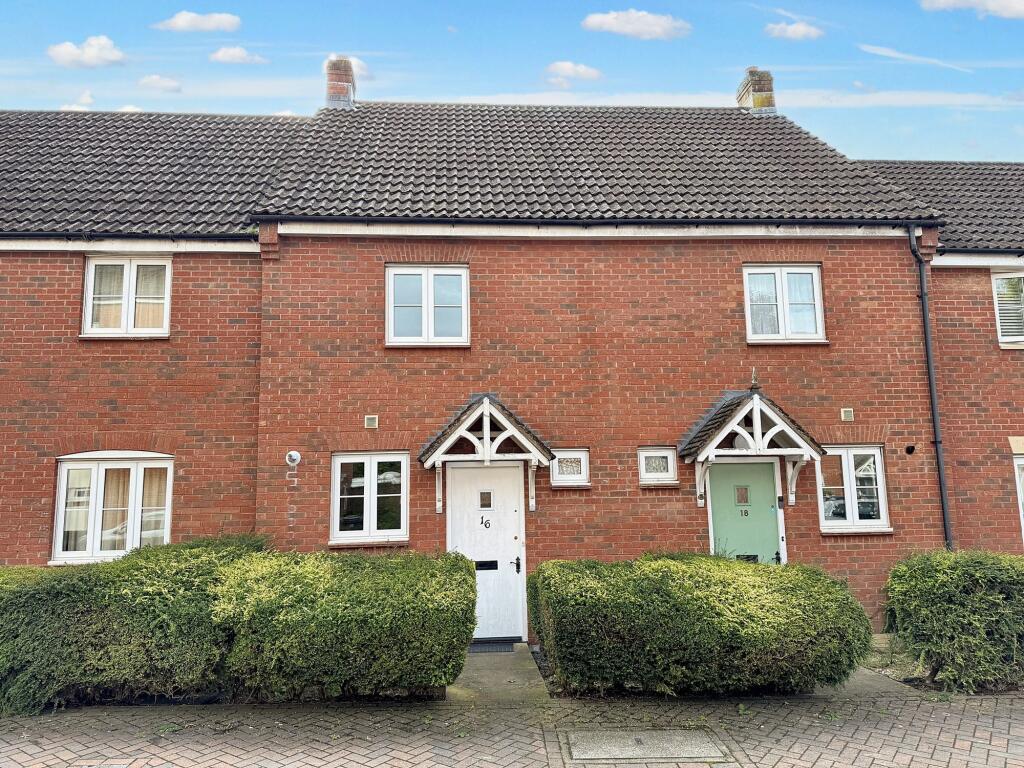 2-bed terraced on Alsa Brook Meadow, Tiverton, EX16, £210,000