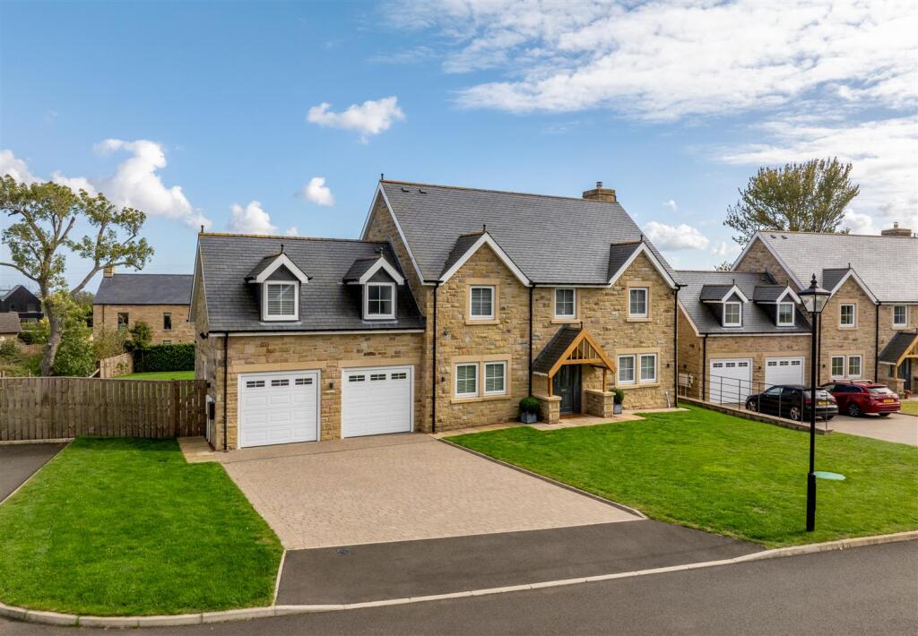 5-bed detached on St. Laurence Court, Longframlington, Morpeth, NE65, £725,000