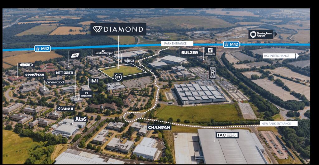 Additional image 2 of Diamond, Birmingham Business Park, Park Square, Solihull Parkway, Birmingham, B37 7YN