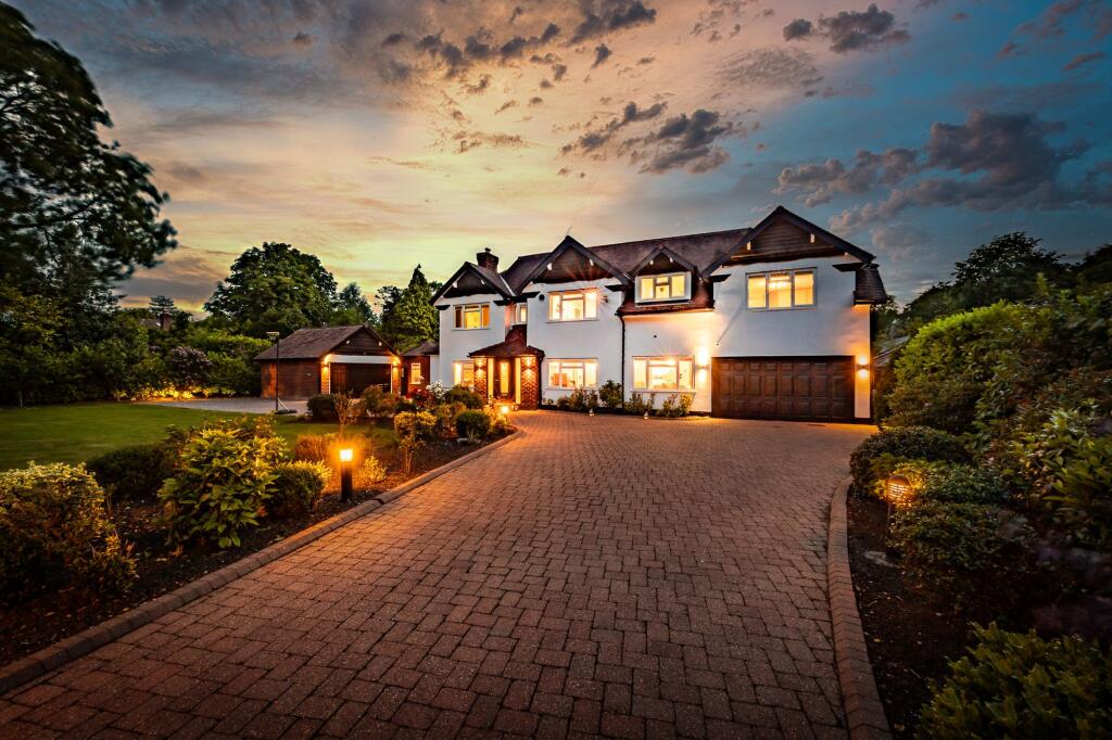 5-bed detached on Carrwood Road, Bramhall, SK7, £2,250,000