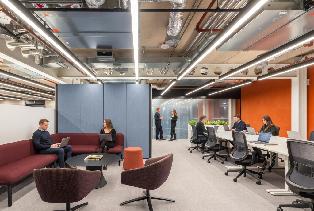 100 Fetter Lane - fit out CGI