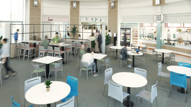 1-3 Lochside Crescent Future Restaurant Refurbishment CGI