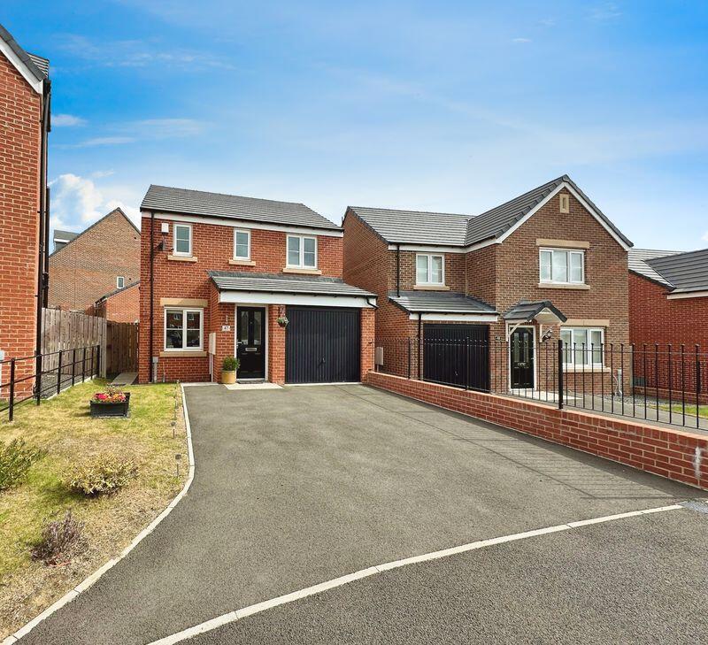 3-bed detached on Comfrey Drive, Morpeth, £275,000