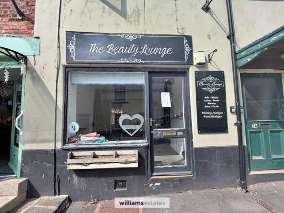 2 Upper Clwyd Street Front of Shop