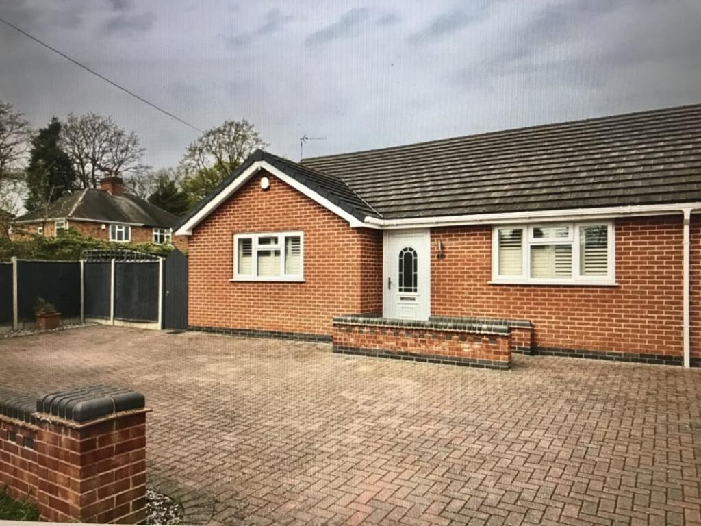 2-bed semi-detached on Gloucester Crescent, Wigston, LE18, £295,000