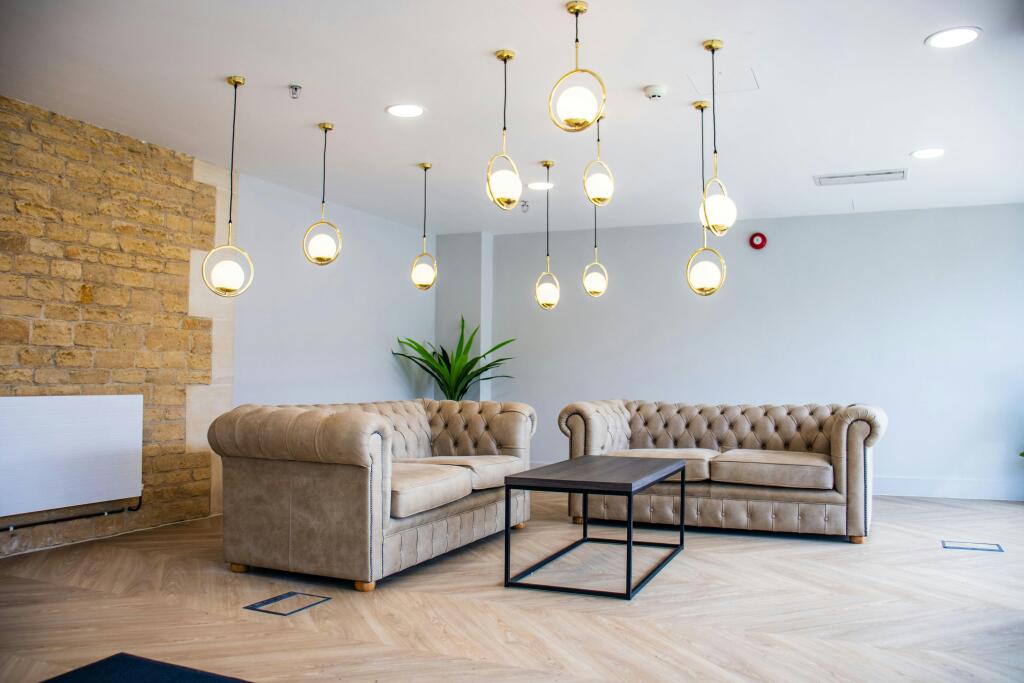 Modern seating areas