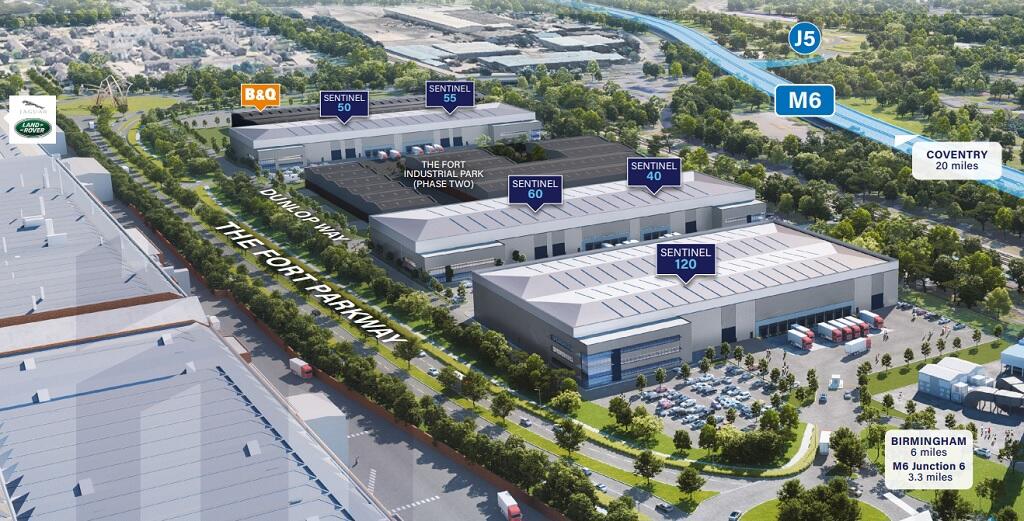 Main image of property: Sentinel Logistics Park, Castle Bromwich, Birmingham, West Midlands, B35 7AR