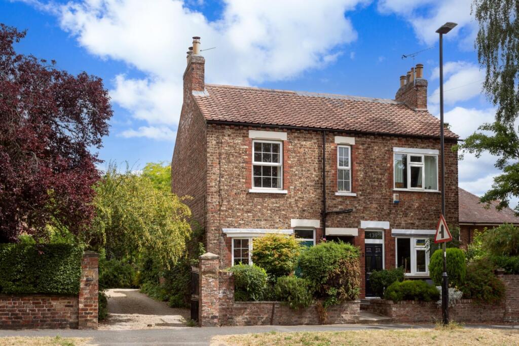 2-bed semi-detached on Main Street, Fulford, York, £315,000
