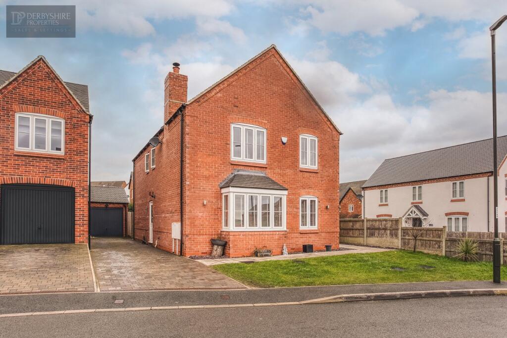 4-bed detached on Brackenfield View, Wessington, DE55, £440,000