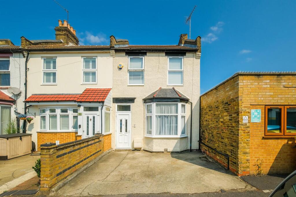 3-bed terraced on Sinclair Road, Chingford, £550,000