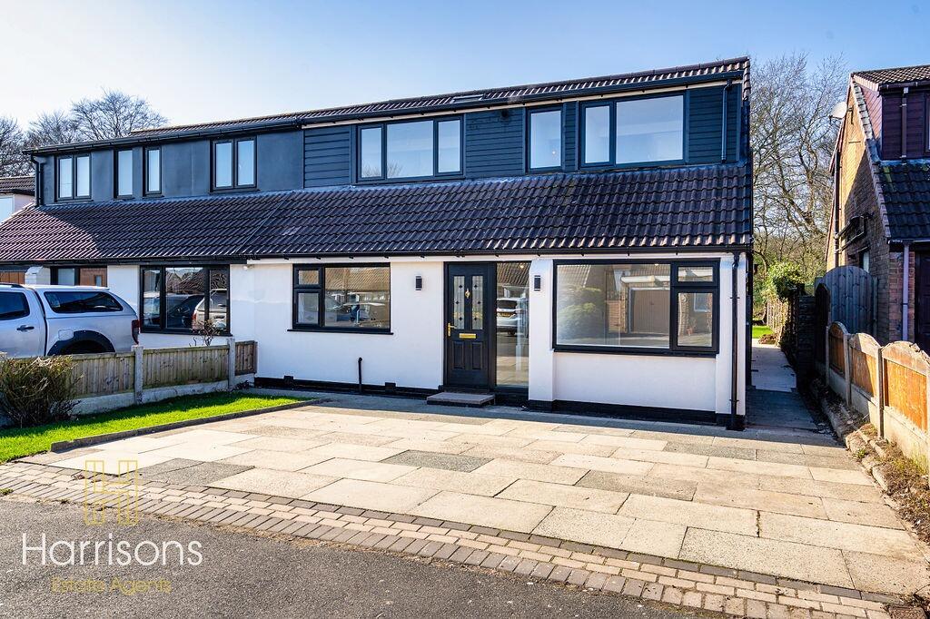4-bed semi-detached on Parkwood Drive, Bolton, Lancashire, BL5, £410,000