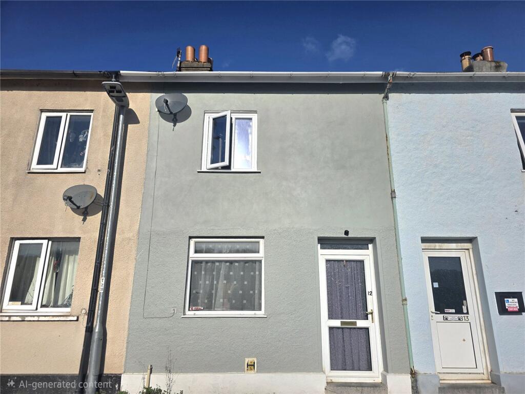2-bed terraced on Bradley Lane, Newton Abbot, Devon, TQ12, £180,000
