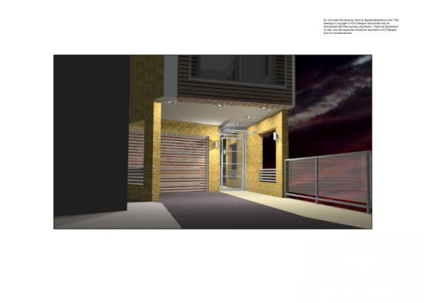 CGI Flats Entrance