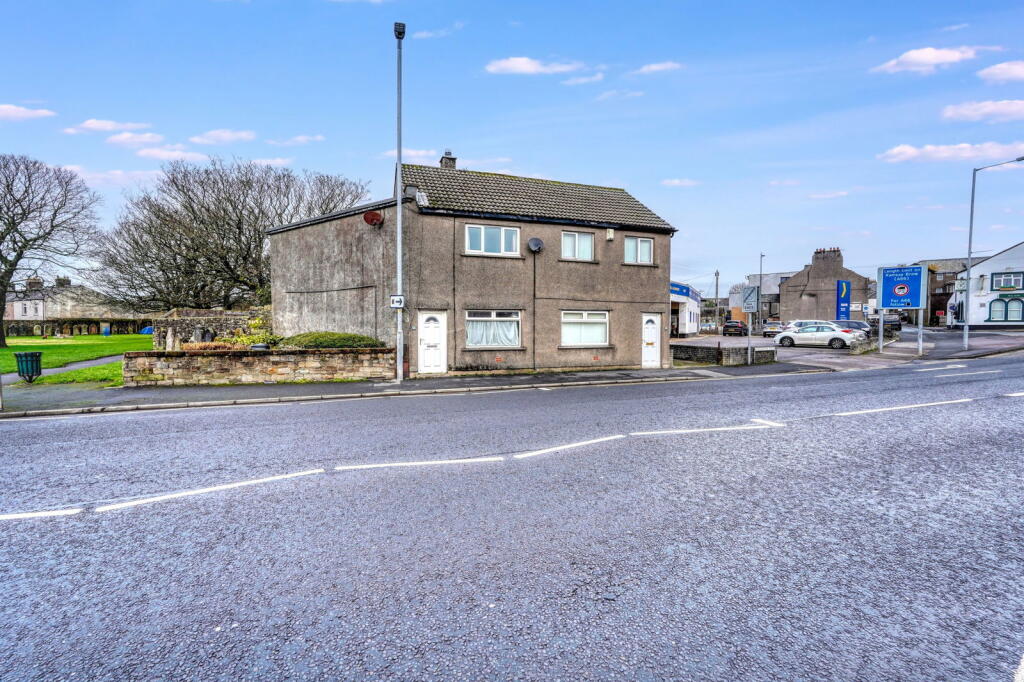 2-bed semi-detached on Harrington Road, Workington, CA14 3EB, £70,000
