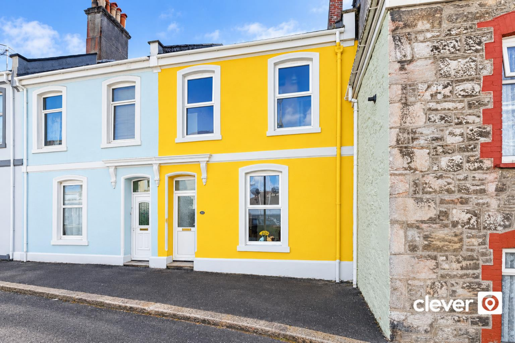 4-bed terraced on Hotham Place, Millbridge, Plymouth, £300,000
