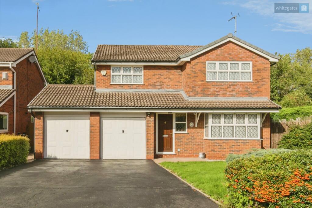 4-bed detached on Charlcote Crescent, Crewe, Cheshire, CW2, £360,000