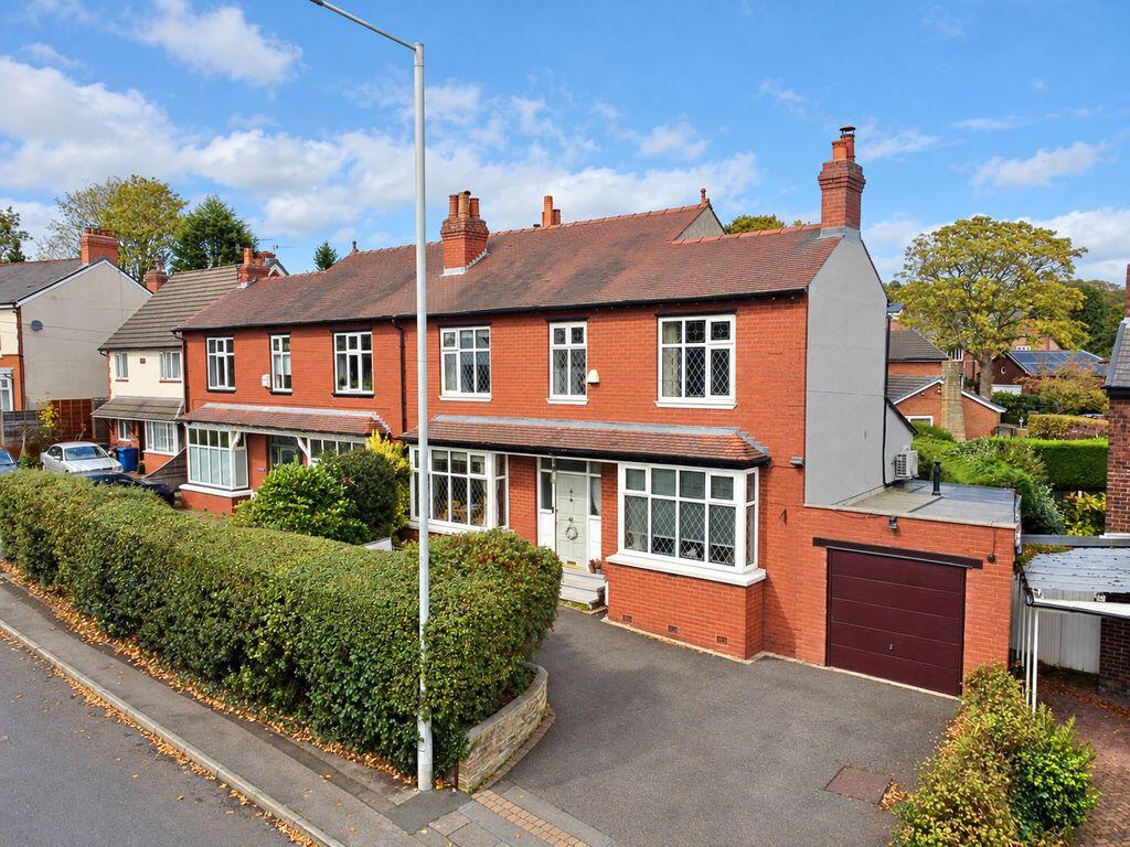 3-bed semi-detached on Greave, Romiley, £500,000
