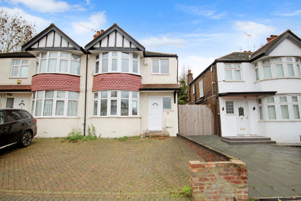 3-bed semi-detached on St. Annes Gardens, Park Royal, London NW10, £580,000