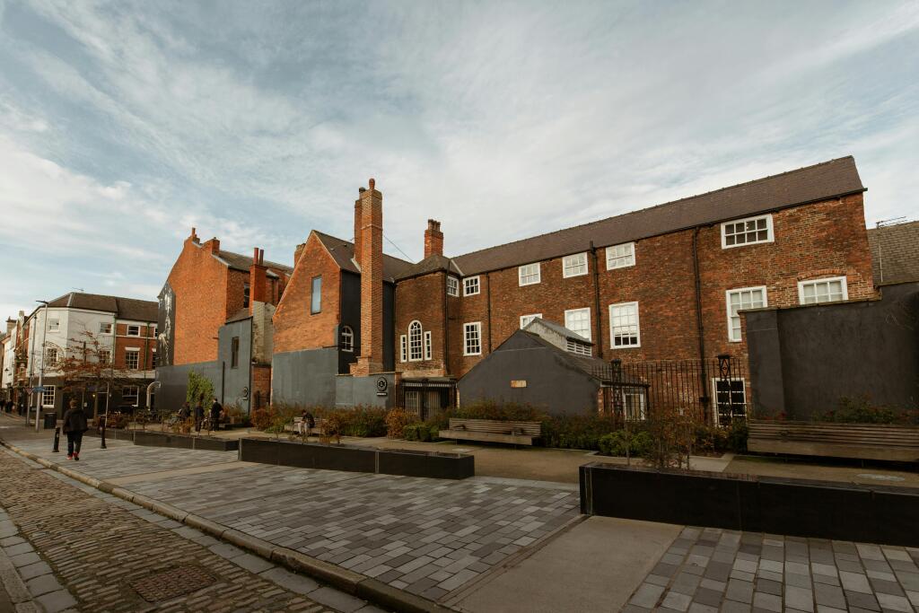 Danish Buildings & Bayles House Exterior