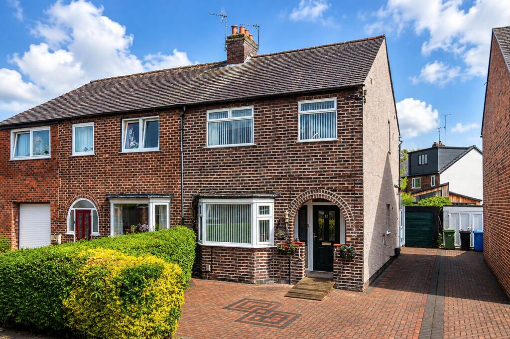3-bed semi-detached on The Crescent, Flixton, Manchester, M41, £375,000