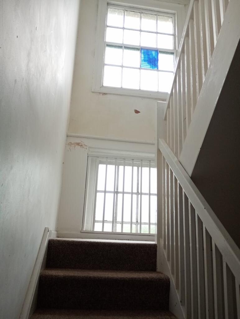 Inside stairs