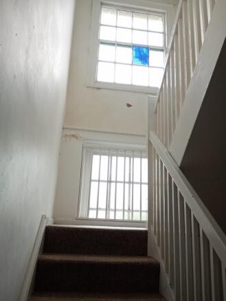 Inside stairs