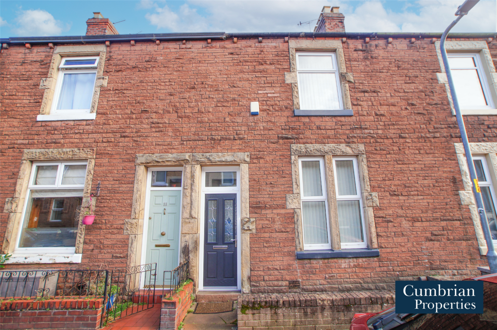 3-bed terraced on Clementina Terrace, Carlisle, £128,000