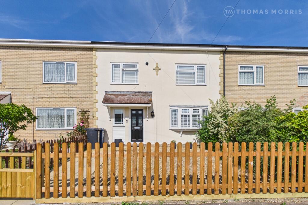 3-bed terraced on The Whaddons, Huntingdon, Cambridgeshire, PE29, £260,000