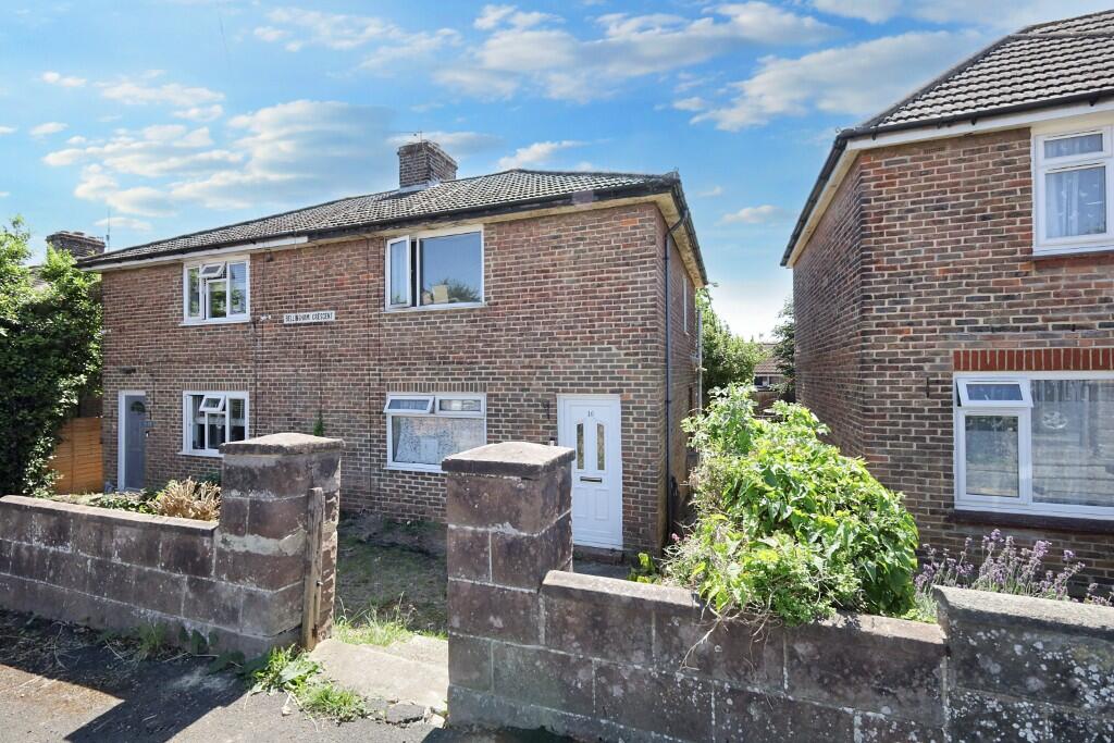 2-bed semi-detached on Bellingham Crescent, Hove, East Sussex, BN3, £375,000