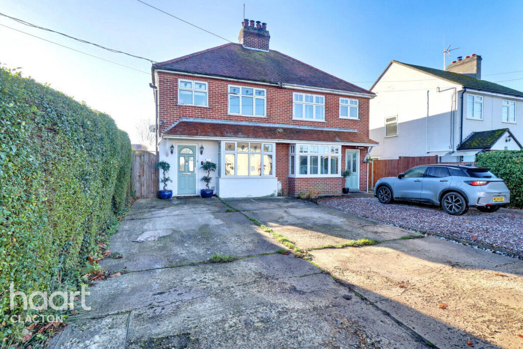 4-bed semi-detached on Thorpe Road, Frinton-On-Sea, £350,000