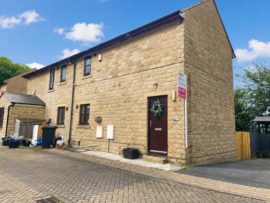 2-bed semi-detached on Church Side Close, HALIFAX, £150,000