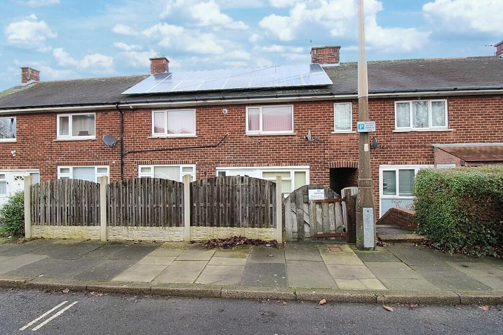 3-bed terraced on Duke Crescent, Rotherham, £130,000