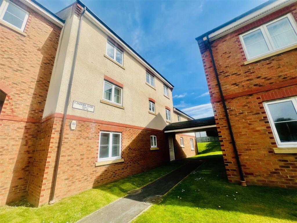 2-bed flat on Farrier Close, Pity Me, Durham, DH1, £97,500