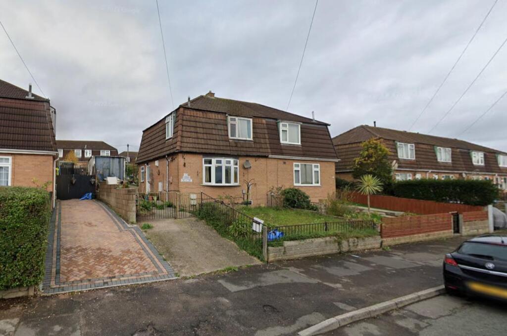 3-bed semi-detached on Burns Crescent, Barry, £125,000