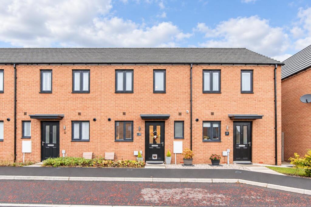 2-bed terraced on Crane Street, Kenton Bank Foot, Newcastle Upon Tyne, NE13, £207,500
