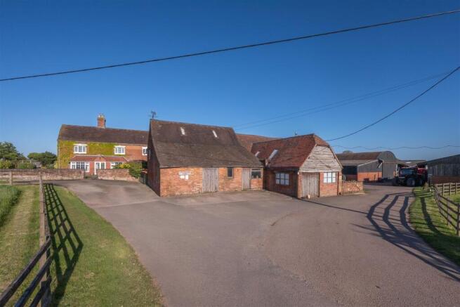 Approach to Old Buildings and Main Farmhouse