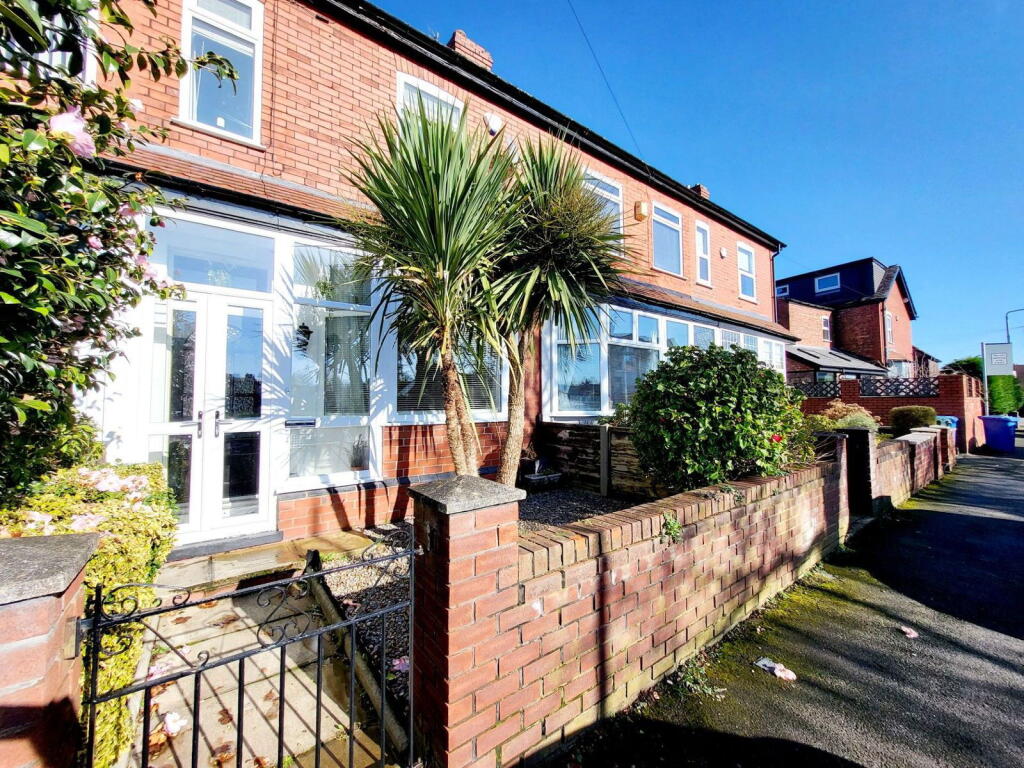 3-bed terraced on Abbey Road, Sale, M33 6HT, £425,000