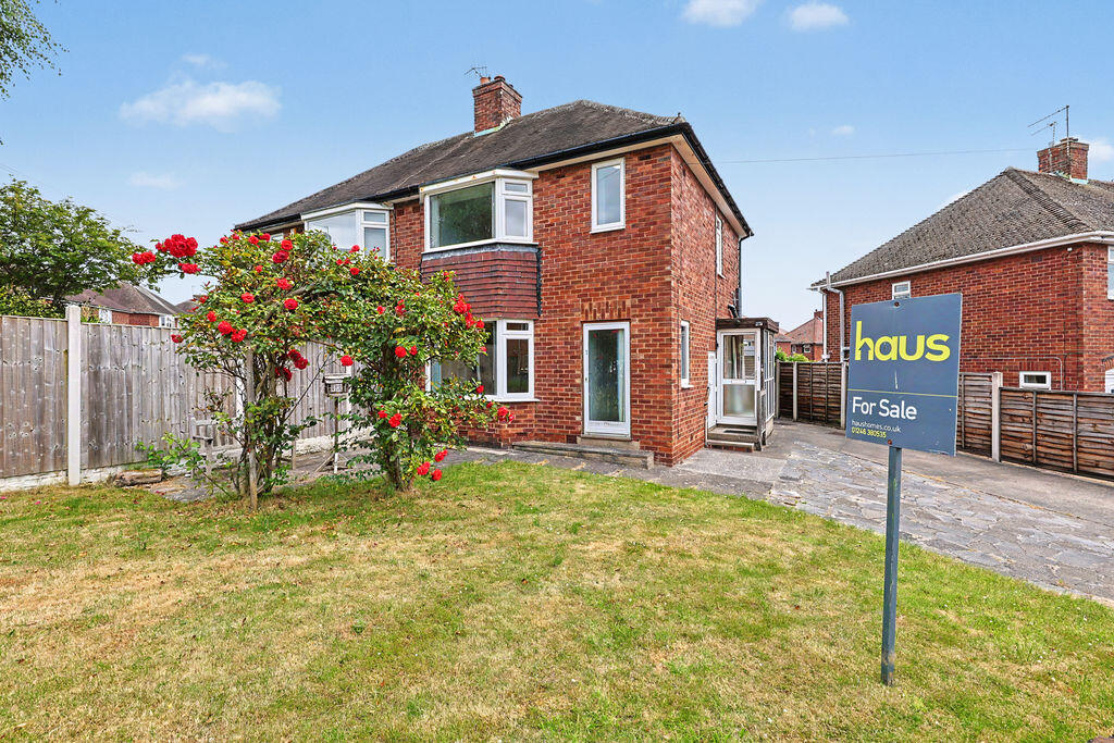 2-bed semi-detached on Morley Avenue, Ashgate, Chesterfield , £180,000