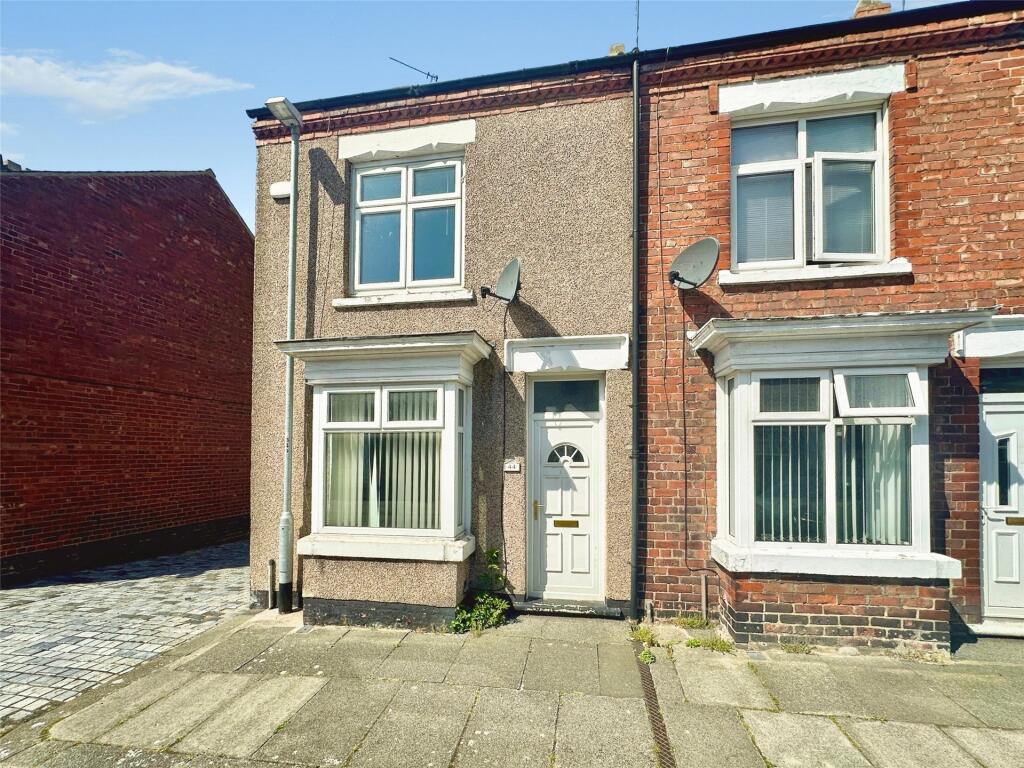 2-bed terraced on Harrison Terrace, Darlington, DL3, £75,000