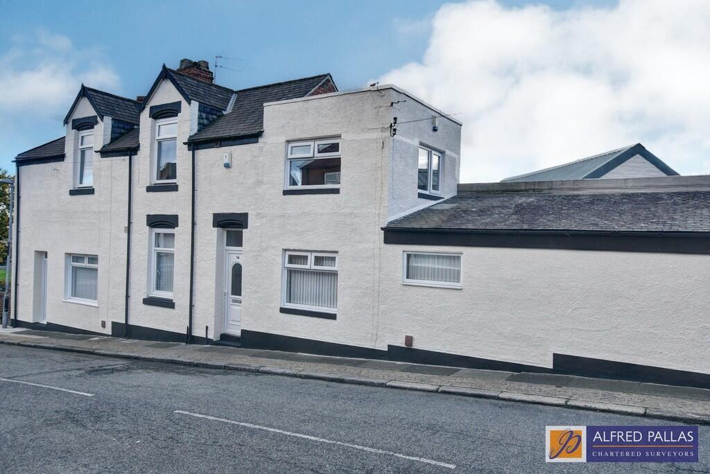 4-bed terraced on Park Terrace, Southwick, £149,950