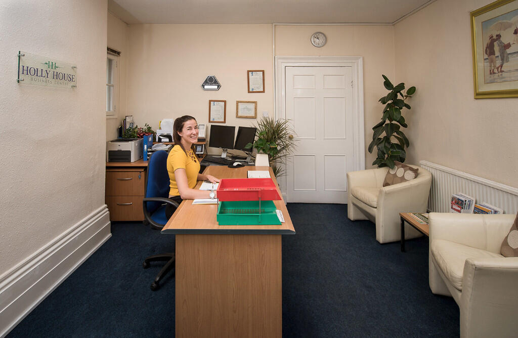 reception area (unmanned)
