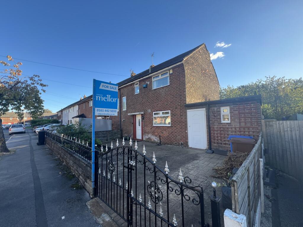 3-bed terraced on Somerford Road, Reddish, £250,000