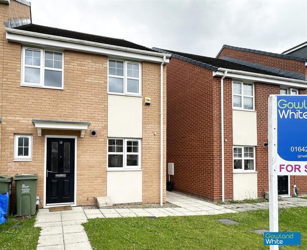 3-bed terraced on Port Sunlight Grove, Hadwick, Stockton-On-Tees TS19 8LE, £135,000
