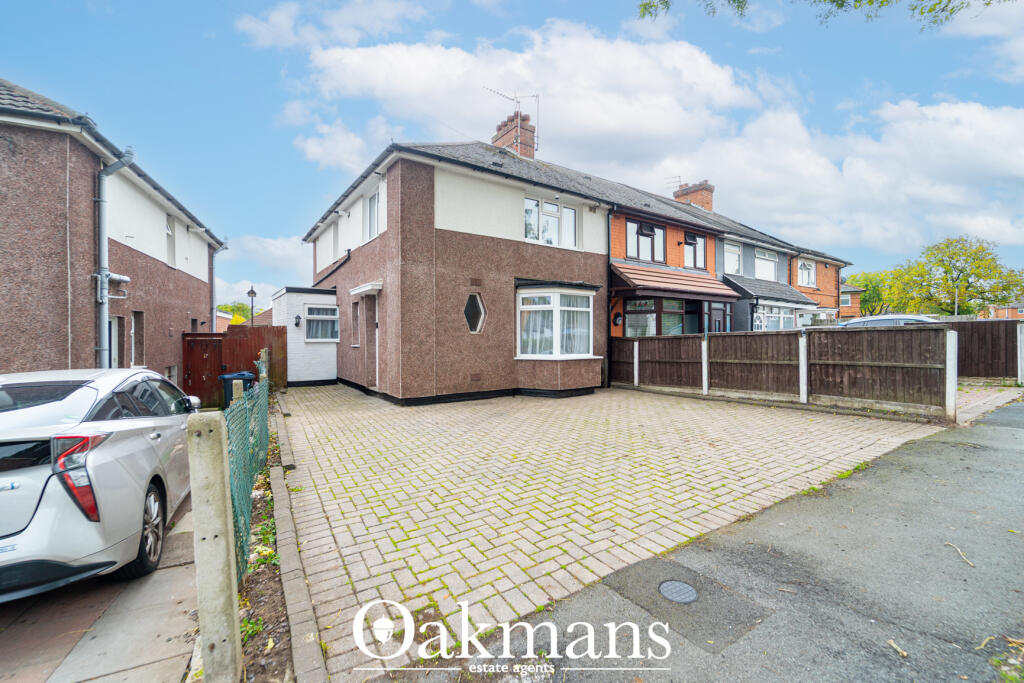 3-bed semi-detached on Borrowdale Road, Birmingham, B31, £210,000