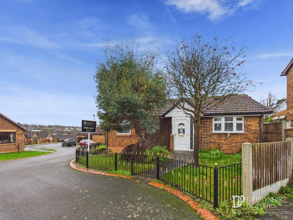 2-bed detached on Bryony Close, Oakwood, Derby, DE21, £225,000