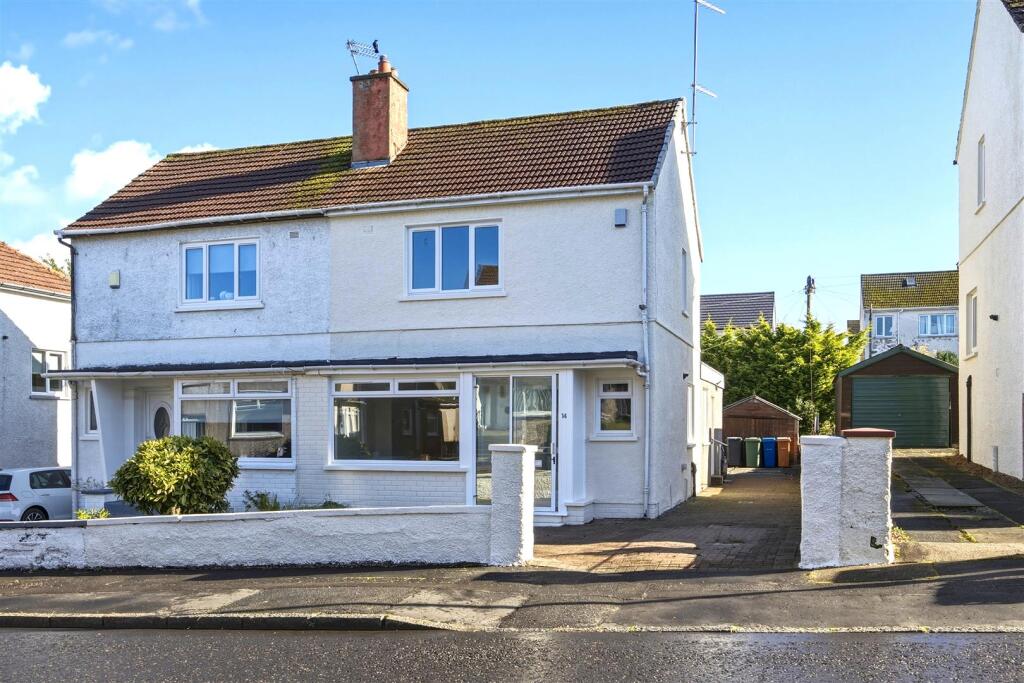 3-bed semi-detached on Bardrill Drive, Bishopbriggs, Glasgow, £255,000