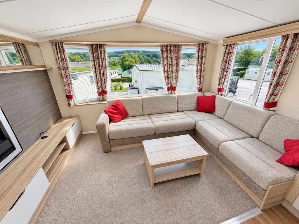 2-bed caravan on Castle View Park, £31,995