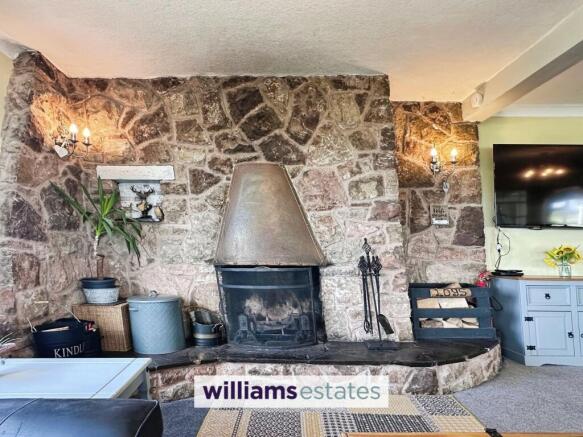 Guest House Fireplace
