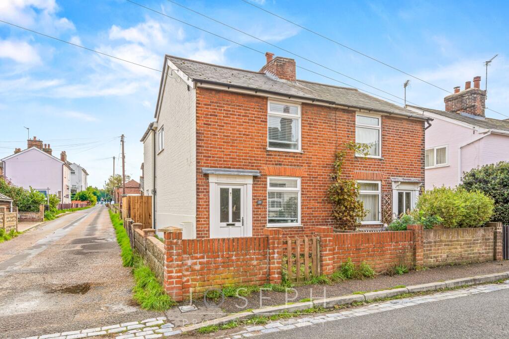 2-bed semi-detached on California Road, Mistley, CO11, £240,000