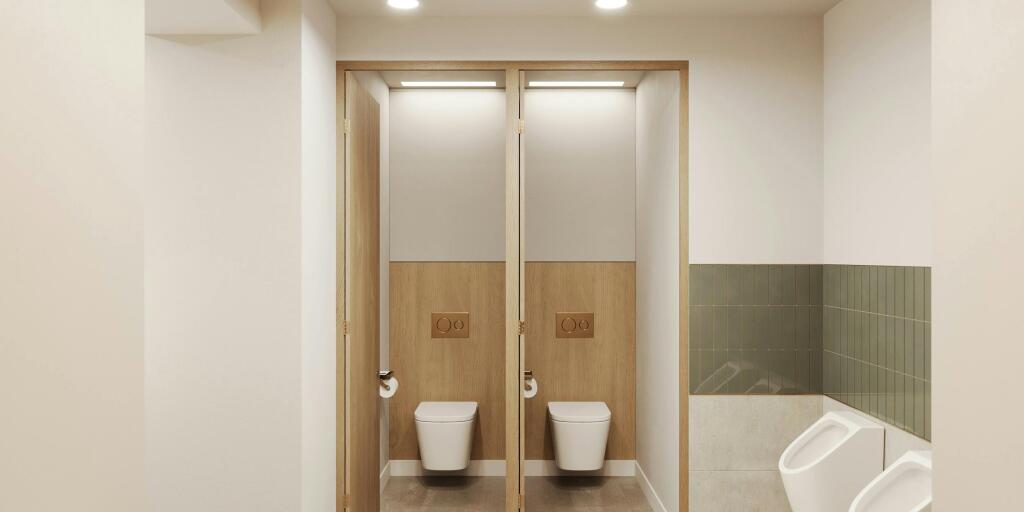 Orion House refurbished WCs